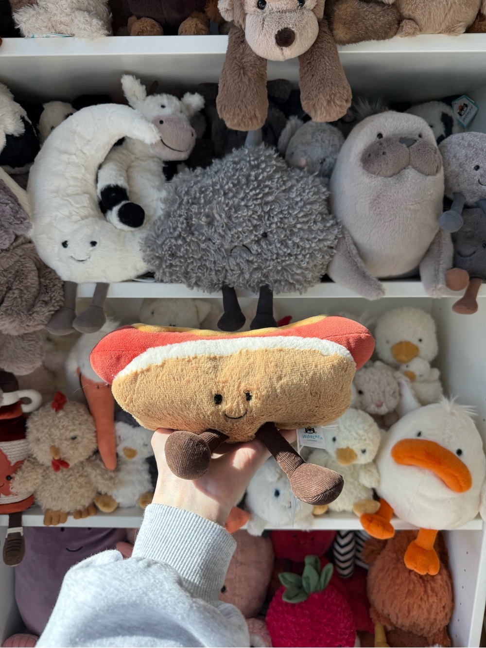 NWT Jellycat Hot Dog